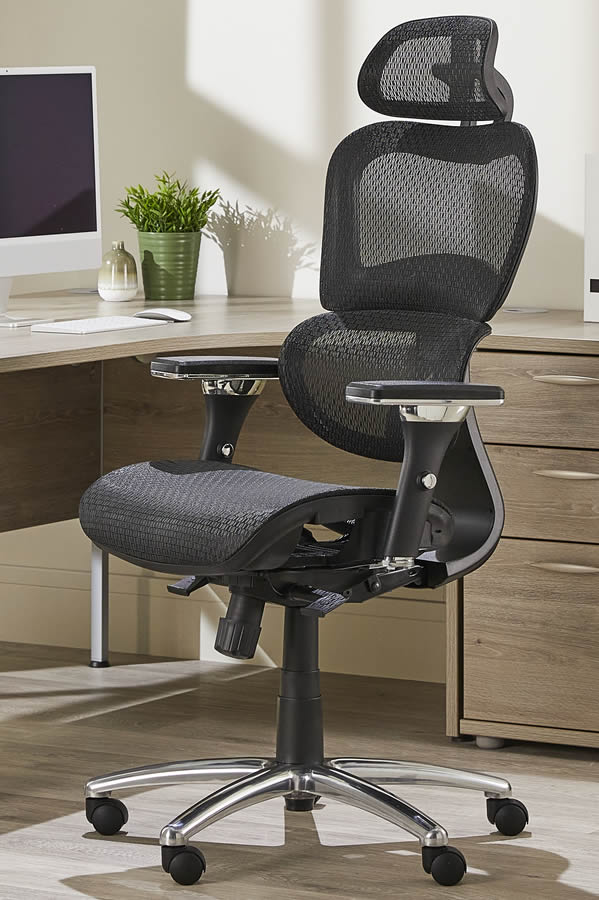 chachi mesh office chair for tall person uk