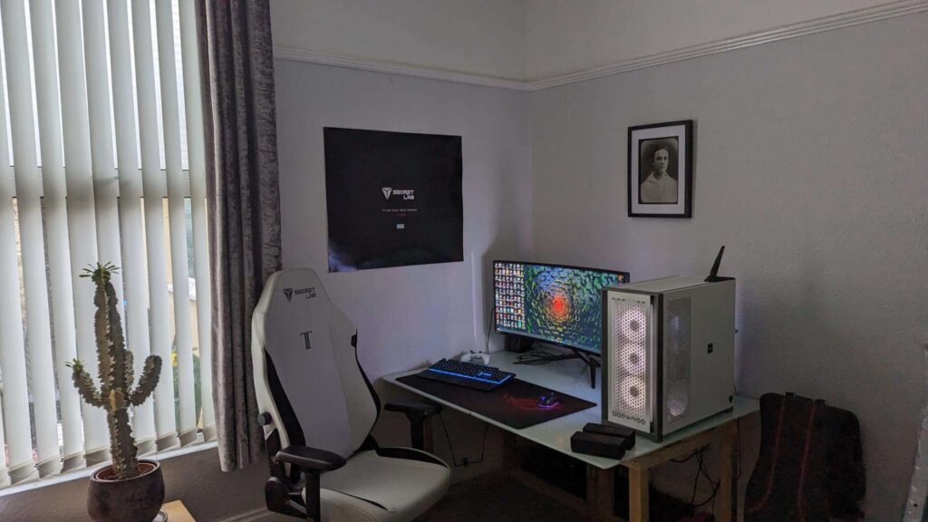 view-of-unboxed-the-Secretlab Titan Evo XL Gaming Chair for Tall Person-tried-and-tested-for-several-week-unboxing-purchased-package-arrival-at-home-testing-experience-